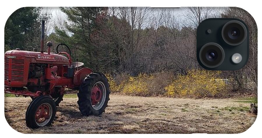 Tractor iPhone Case featuring the photograph Dead End #1 by Mary Capriole