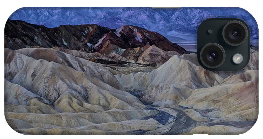 Death Valley iPhone Case featuring the photograph Death Valley Sunrise #1 by Jaki Miller