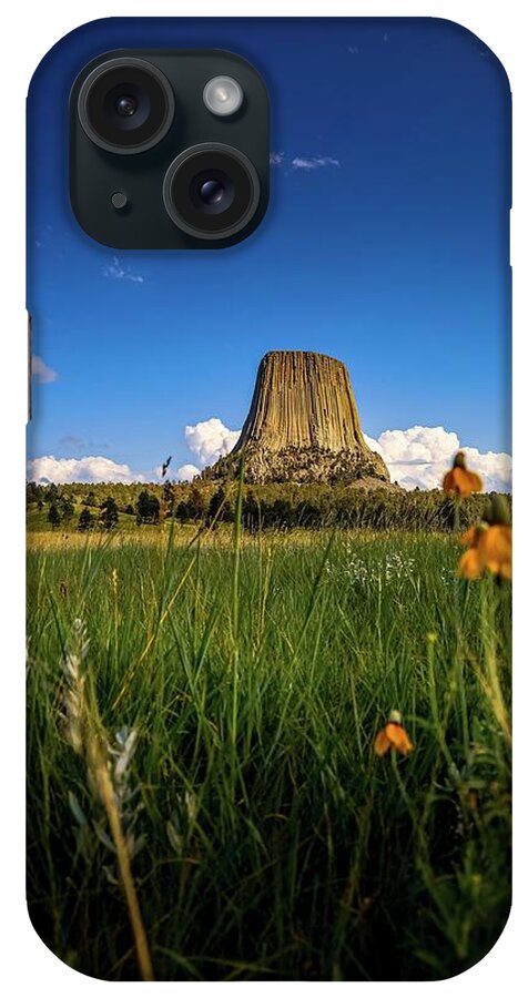 Devils iPhone Case featuring the photograph Devils Tower #1 by Brian Venghous