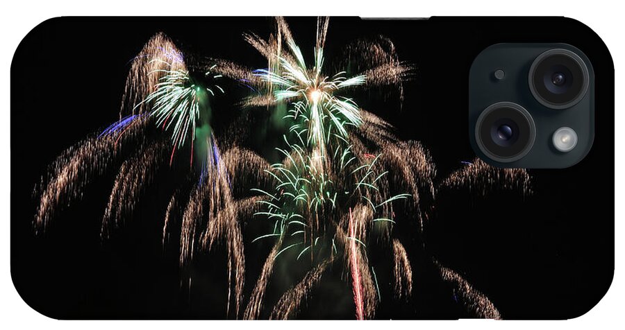 Firework iPhone Case featuring the photograph Fireworks Celebration #1 by Amazing Action Photo Video