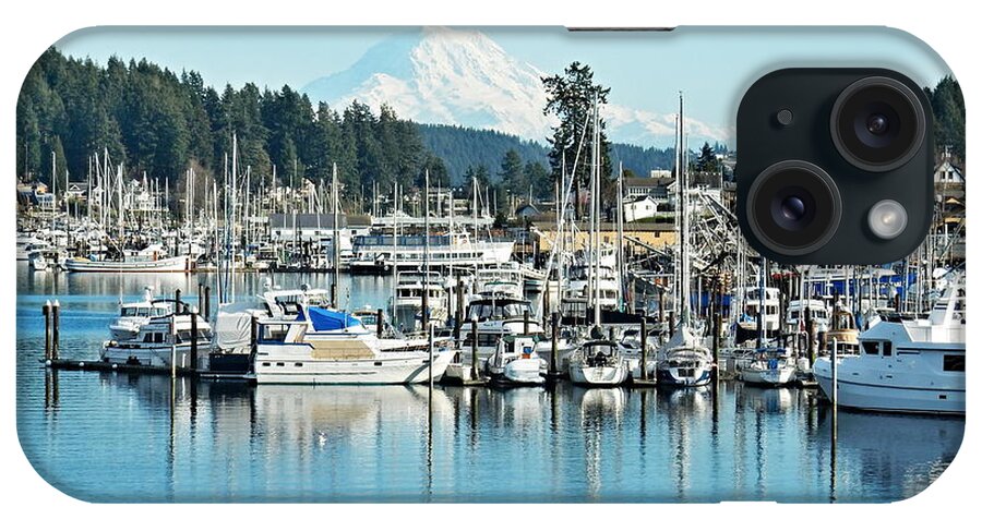 Landscape iPhone Case featuring the photograph Gig Harbor #1 by Bill TALICH