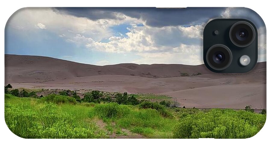 Great Sand Dunes National Park iPhone Case featuring the photograph Great Sand Dunes National Park #1 by Ally White