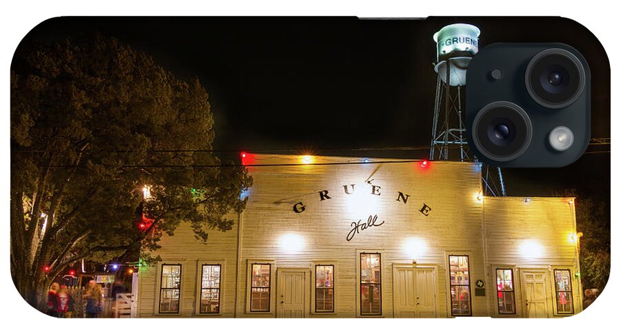 Gruene Hall iPhone Case featuring the photograph Gruene Hall by Tim Stanley