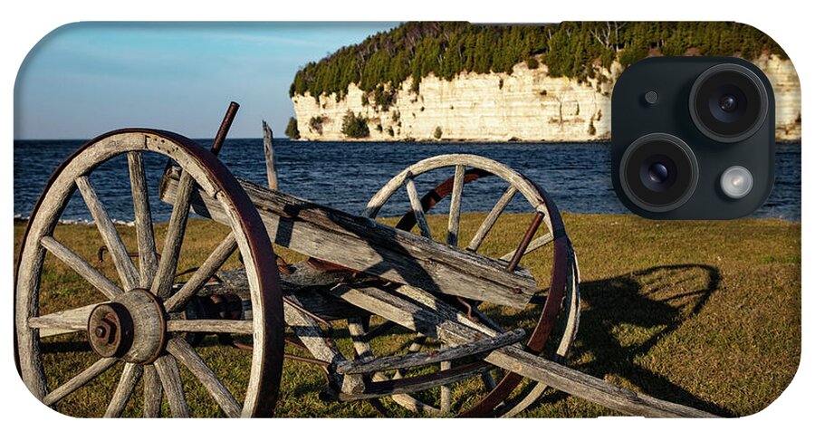Ghost Town iPhone Case featuring the photograph Historic Fayette State Park in Michigan #1 by Eldon McGraw