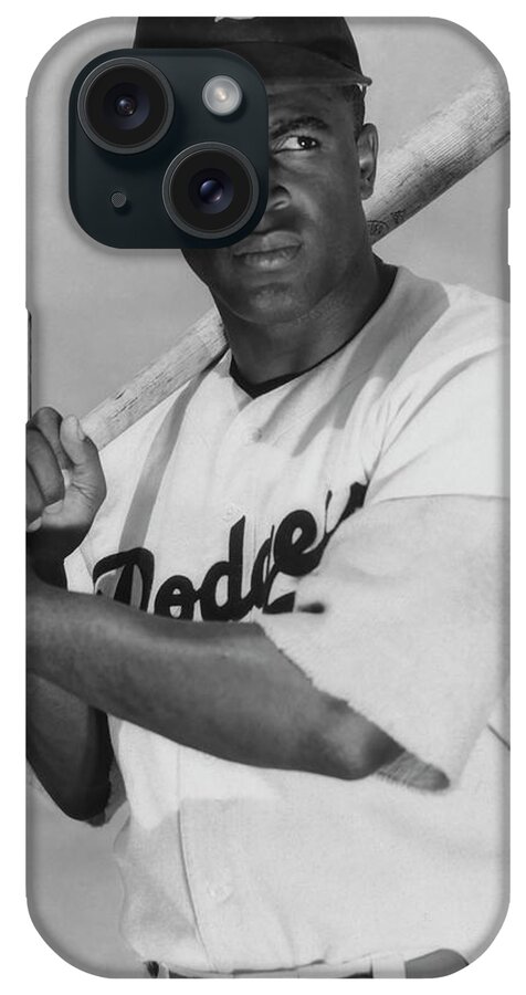 Jackie Robinson iPhone Case featuring the photograph Jackie Robinson 1949 #1 by NPS Smithsonian Institute
