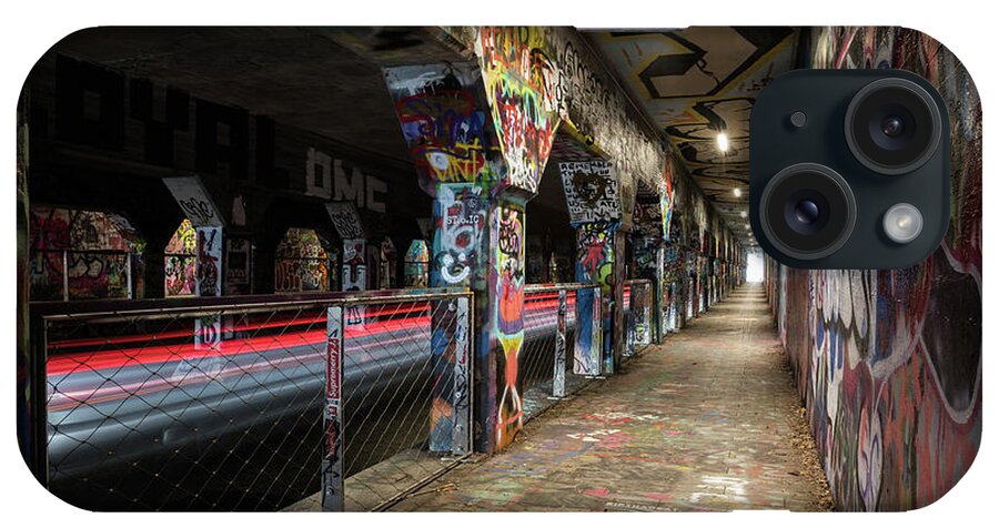 Architecture iPhone Case featuring the photograph Krog Street Tunnel - Atlanta GA #1 by Sanjeev Singhal