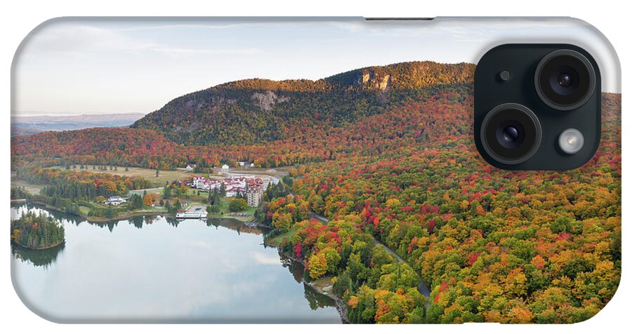 Abeniki Mountain iPhone Case featuring the photograph Lake Gloriette - Dixville, New Hampshire #1 by Erin Paul Donovan