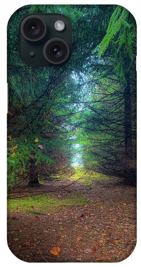 Fall iPhone Case featuring the photograph Light at the End #2 by Lora J Wilson