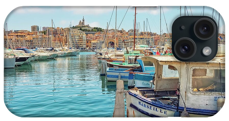 France iPhone Case featuring the photograph Marseille Harbor #1 by Manjik Pictures