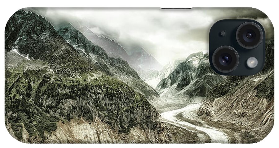 Mer iPhone Case featuring the photograph Mer De Glace #1 by Chris Boulton