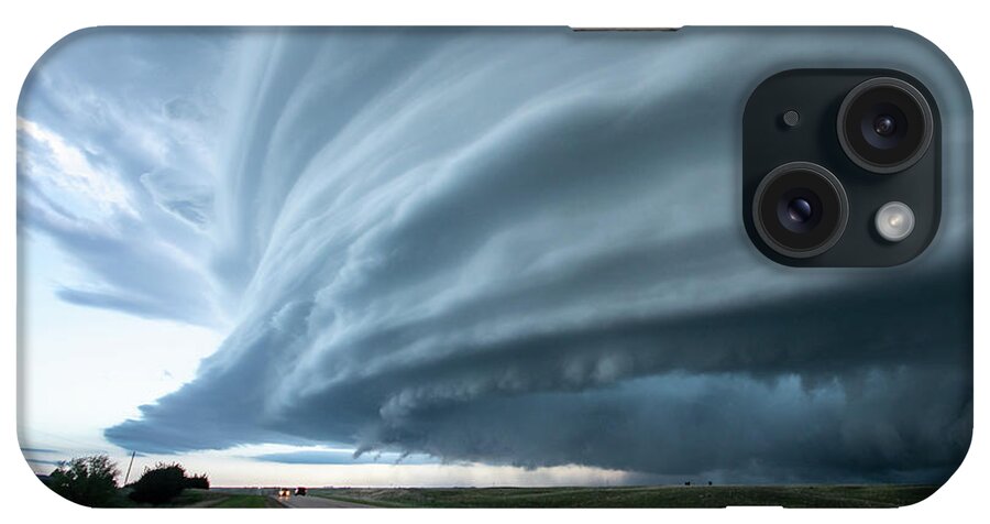 Mesocyclone iPhone Case featuring the photograph Mesocyclone #1 by Wesley Aston