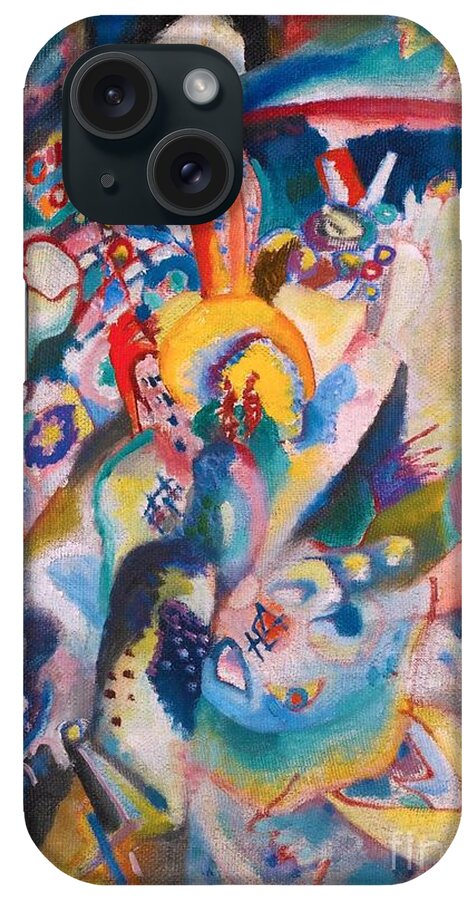Moscow Ii iPhone Case featuring the painting Moscow II 1916 #1 by Wassily Kandinsky