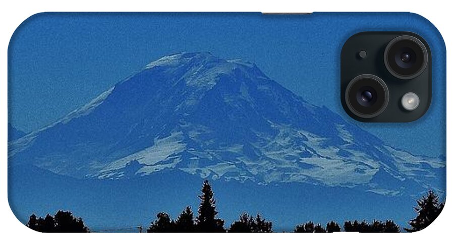 Mt Rainier iPhone Case featuring the photograph Mt. Rainier #1 by Jimmy Chuck Smith
