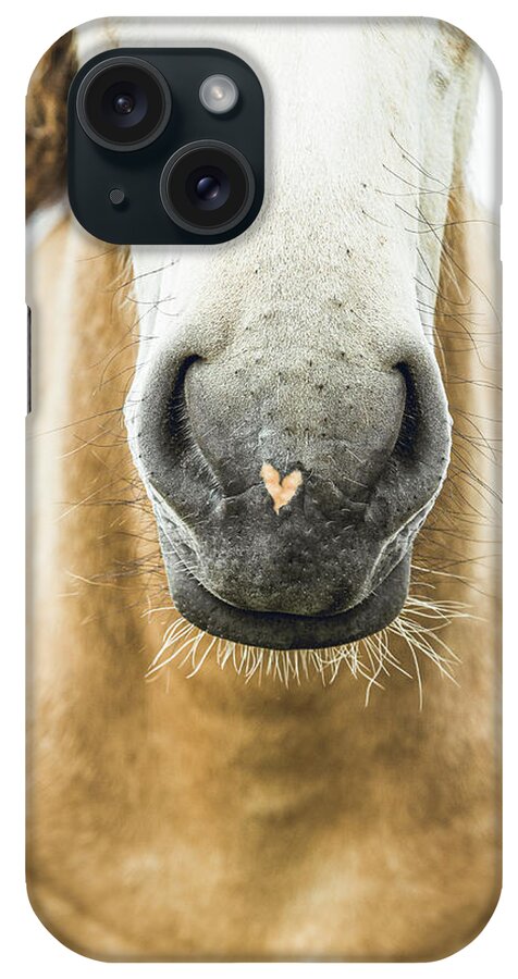 Horse iPhone Case featuring the photograph My Heart - Horse Art by Lisa Saint