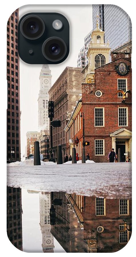  iPhone Case featuring the photograph Old State House #1 by Brian McWilliams