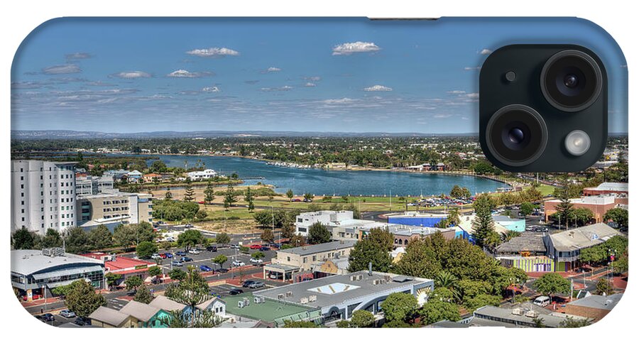 Bunbury iPhone Case featuring the photograph Over the Rooftops, Bunbury, Western Australia #1 by Elaine Teague