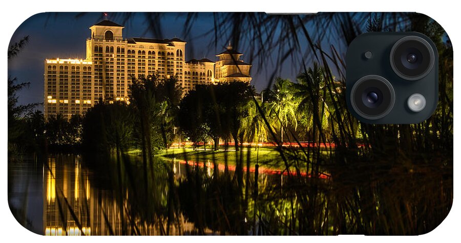 Cityscape iPhone Case featuring the photograph Reflections at Baha Mar #1 by Montez Kerr