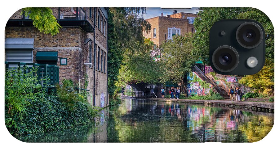 Wall Art iPhone Case featuring the photograph Regents Canal #2 by Raymond Hill