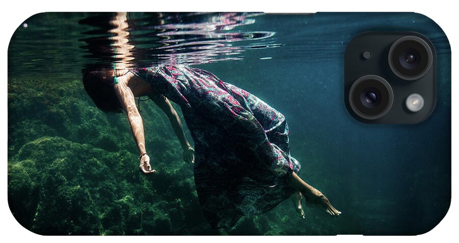 Underwater iPhone Case featuring the photograph Rest by Gemma Silvestre