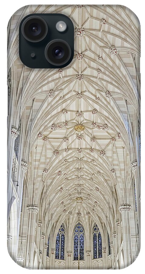 Saint Patricks Cathedral iPhone Case featuring the photograph Saint Patrick's Cathedral NYC #1 by Susan Candelario