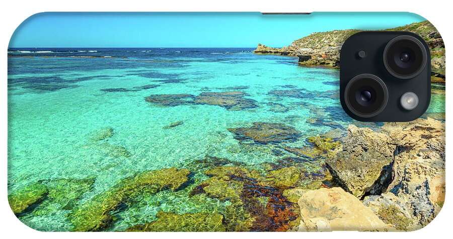 Australia iPhone Case featuring the photograph Salmon Bay Rottnest Island #1 by Benny Marty