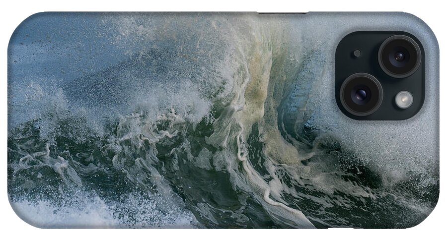 Breaking Surf iPhone Case featuring the photograph Salt Spray by Robert Potts