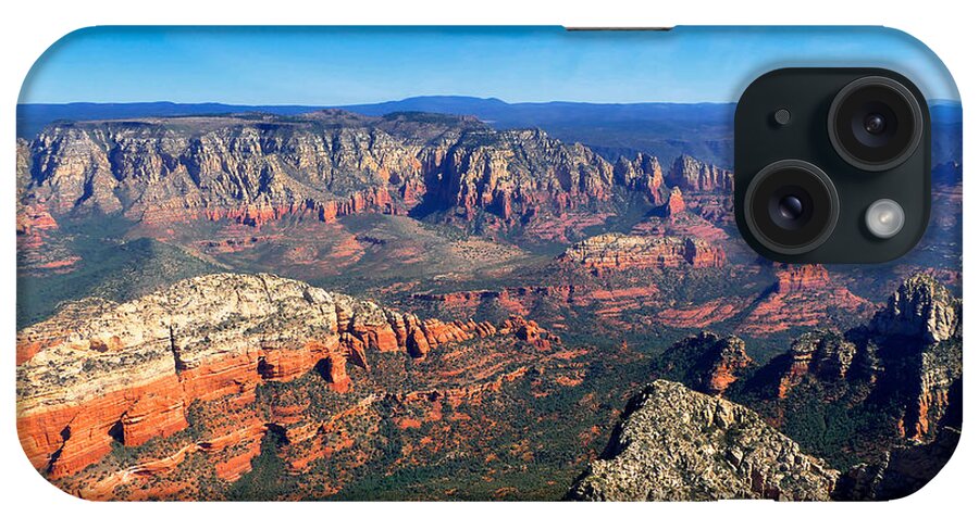 Red Rock Cliffs Sedona Arizona Fstop101 Landscape Sandstone iPhone Case featuring the photograph Sedona Arizona #2 by Geno