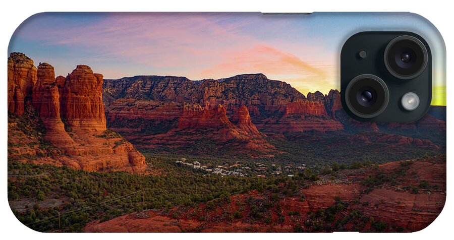Sedona iPhone Case featuring the photograph Sedona Arizona Sunrise #1 by Anthony Giammarino