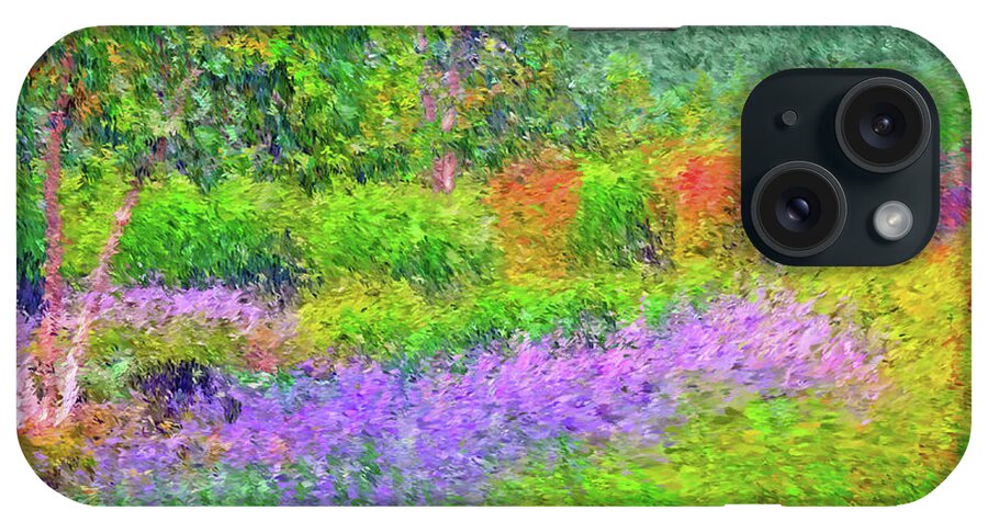 Landscape iPhone Case featuring the digital art Spectacular May at the Stonewall Resort by Digital Photographic Arts