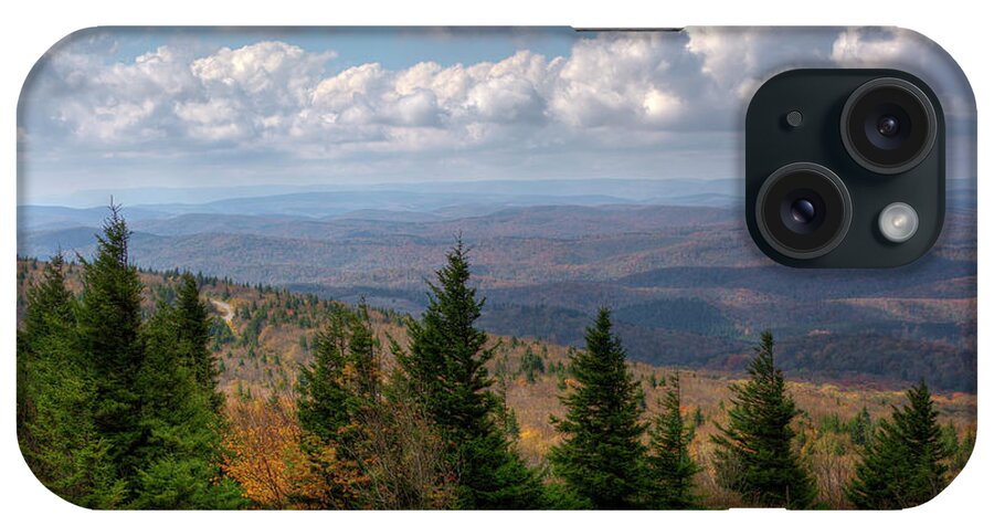 Spruce iPhone Case featuring the photograph Spruce Knob Mountain West Virginia #2 by Carolyn Hutchins
