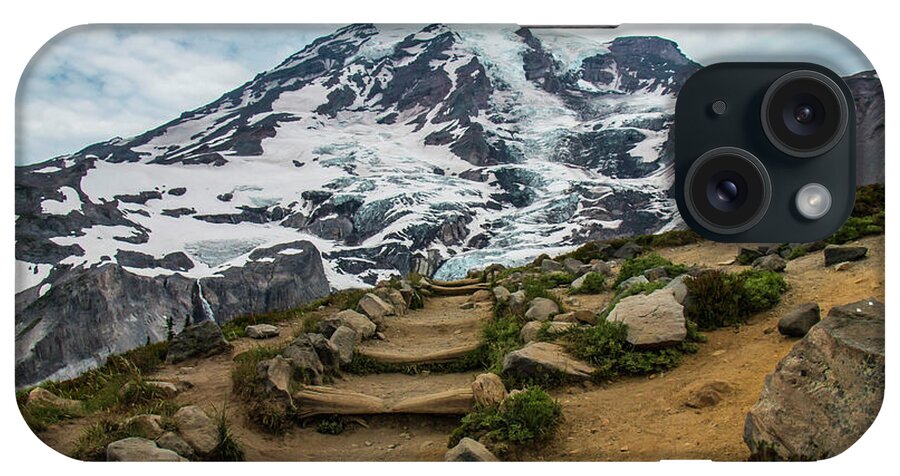 Mount Rainier National Park iPhone Case featuring the photograph Stairway to Heaven #1 by Doug Scrima