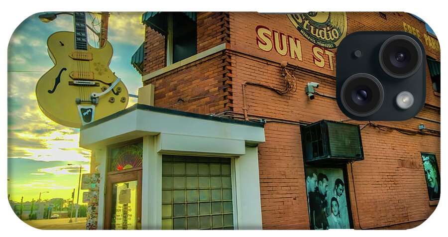Birth Place Of Rock & Roll iPhone Case featuring the photograph Sun Studios #1 by Darrell DeRosia