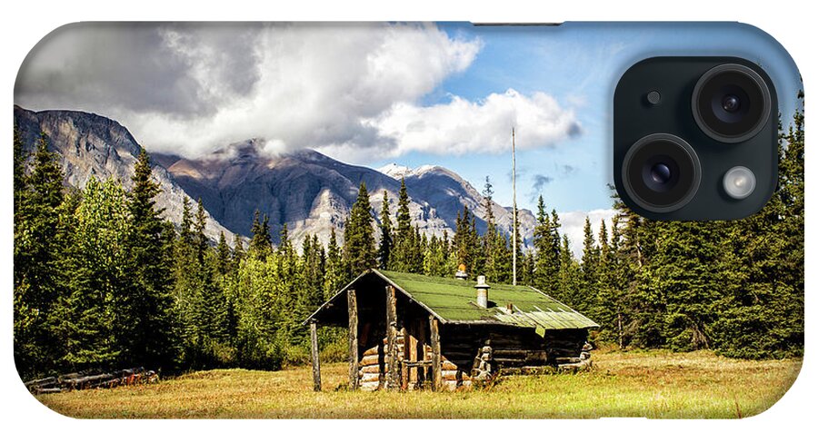 Alaska iPhone Case featuring the photograph Trapping Cabin by Fred Denner