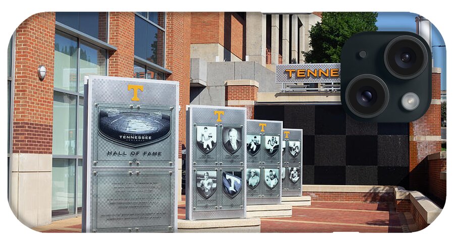 Vols iPhone Case featuring the photograph University of Tennesse Hall of Fame by Eldon McGraw