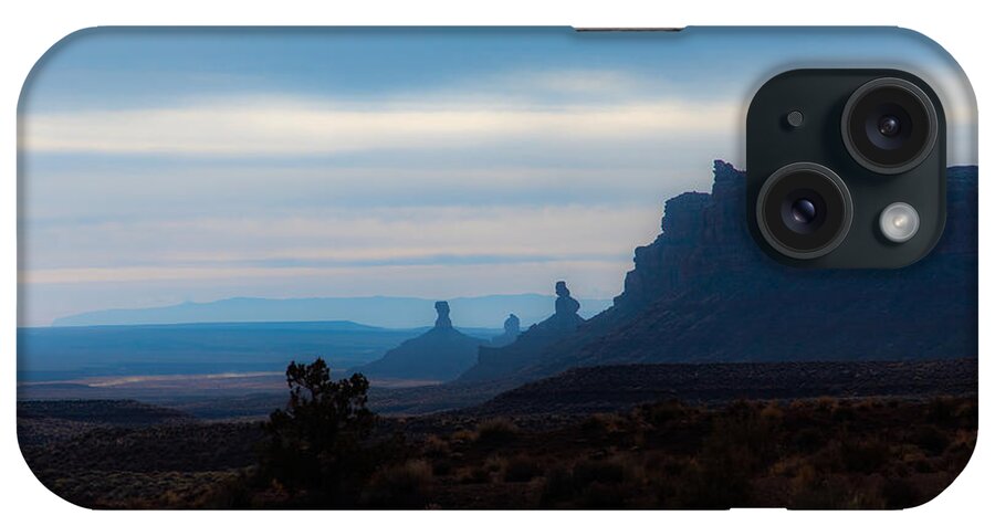 Valley Of The Gods Mexican Hat Utah iPhone Case featuring the photograph Valley of the Gods #1 by JD Smith