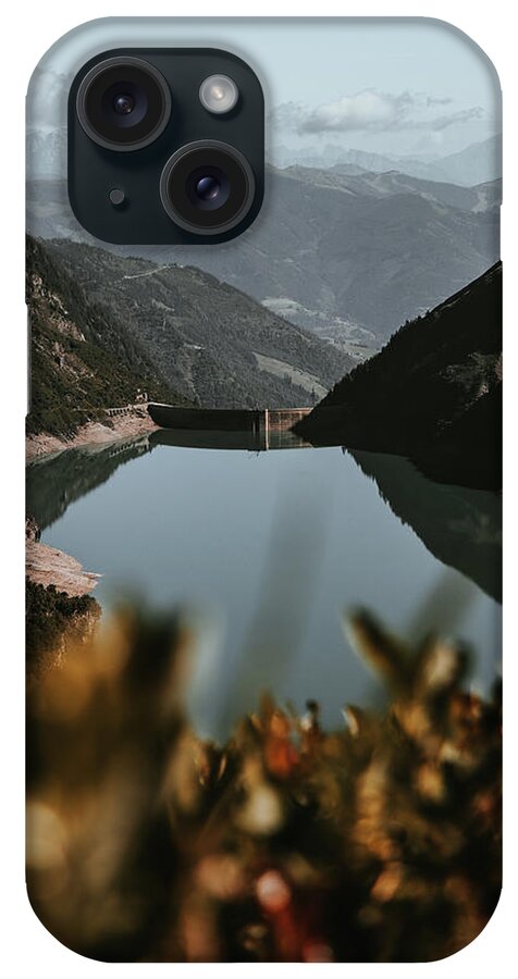 Adventure iPhone Case featuring the photograph Wasserfallboden dam #1 by Vaclav Sonnek