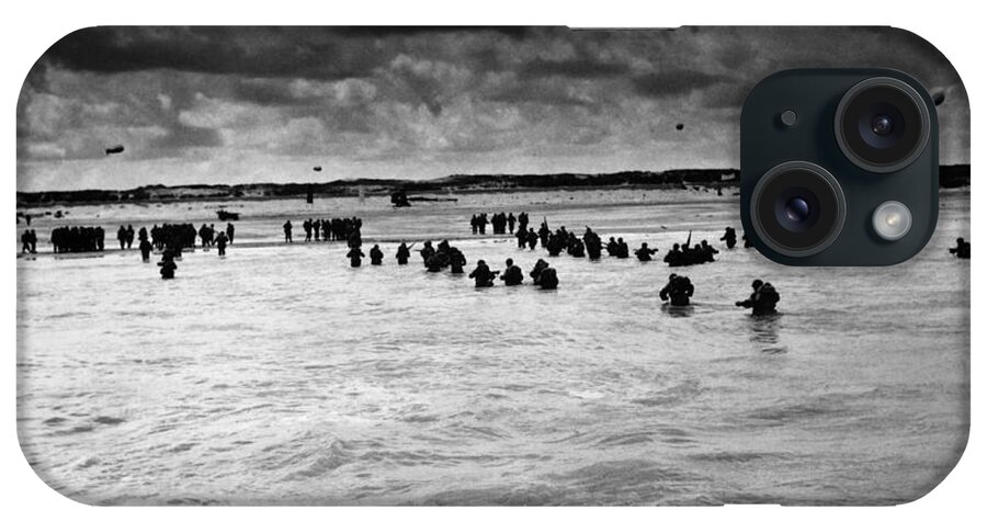 1944 iPhone Case featuring the photograph World War II - D-day, 1944 #1 by Granger