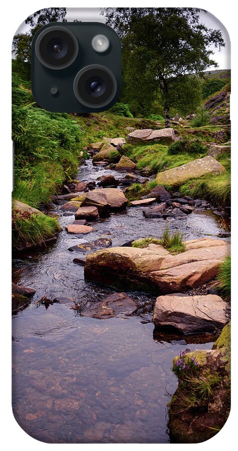 North Yorkshire iPhone Case featuring the photograph Yorkshire moors #1 by Svetlana Sewell