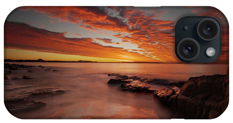 National Park iPhone Case featuring the photograph 1808sunsetnoosa3 by Nicolas Lombard