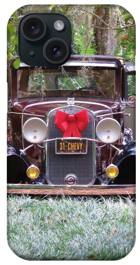 Chevy iPhone Case featuring the photograph 1931 Classic Chevy by World Reflections By Sharon