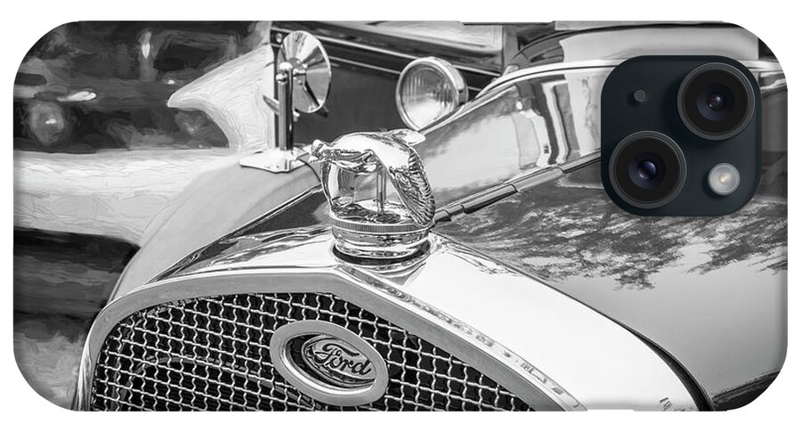 1931 Ford Model A Roadster iPhone Case featuring the photograph 1931 Ford Model A Roadster X111 by Rich Franco