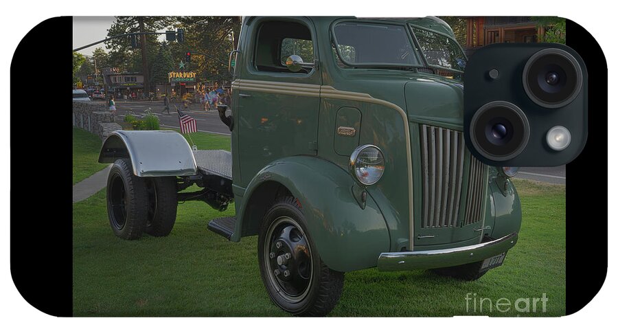 South Lake Tahoe iPhone Case featuring the photograph 1953 Ford C series cab over engine COE by PROMedias US