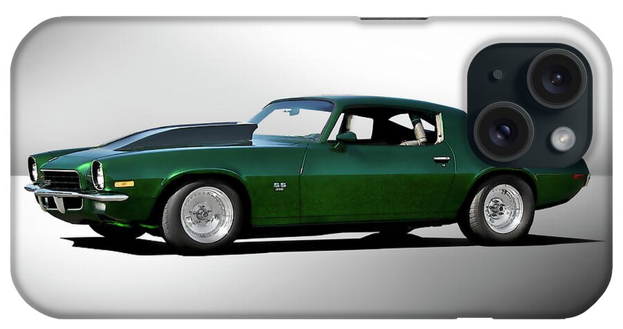 1970 Chevrolet Camaro Ss396 iPhone Case featuring the photograph 1970 Chevrolet Camaro SS396 by Dave Koontz