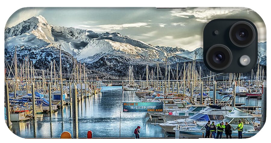 Landscape iPhone Case featuring the photograph Alaska Starts Here Seward Alaska #2 by Michael W Rogers