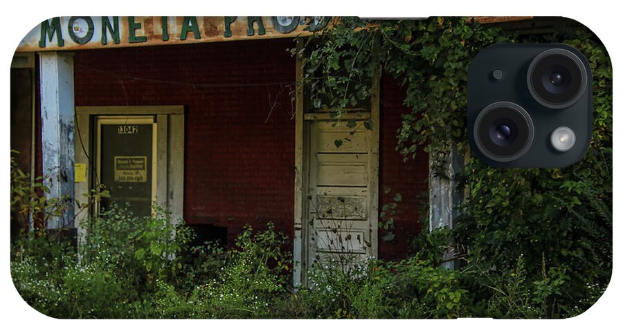 Abandoned Building iPhone Case featuring the photograph Closed to Business #1 by Deb Beausoleil