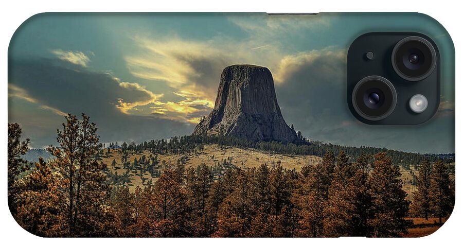 Devils iPhone Case featuring the photograph Devils Tower #2 by Brian Venghous