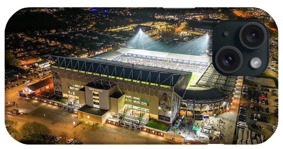 Aerial Photography iPhone Case featuring the photograph Elland Road Leeds #2 by Airpower Art