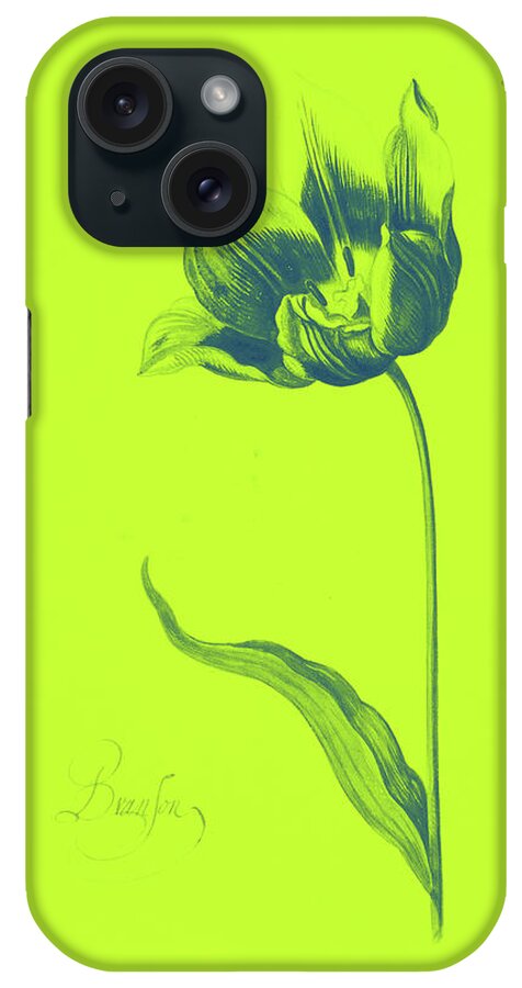 Poster iPhone Case featuring the painting Great Tulip Book #2 by MotionAge Designs