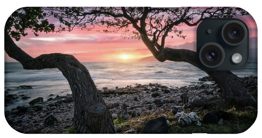 Beach iPhone Case featuring the photograph Maui Sunset #2 by Steve Berkley