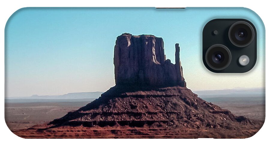 6-things iPhone Case featuring the photograph Monument Valley #2 by Louis Dallara